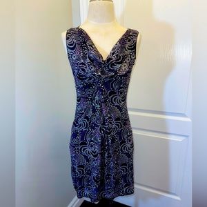 Max Studio cowl neck sleeveless dress